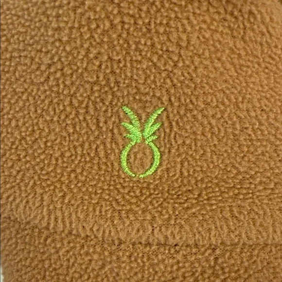 Dudley Stephens Park Slope Tan Vello Fleece Women's Sweater - Picture 3 of 3